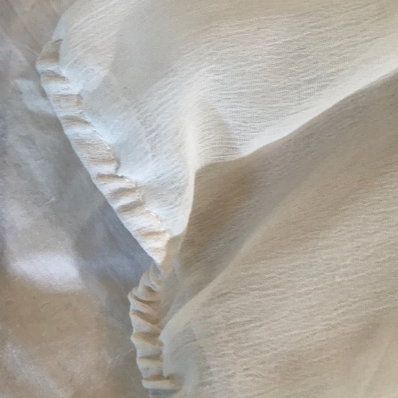 “TRISTAN” Embroidered Sheer Blouse . - Picture 13 of 13